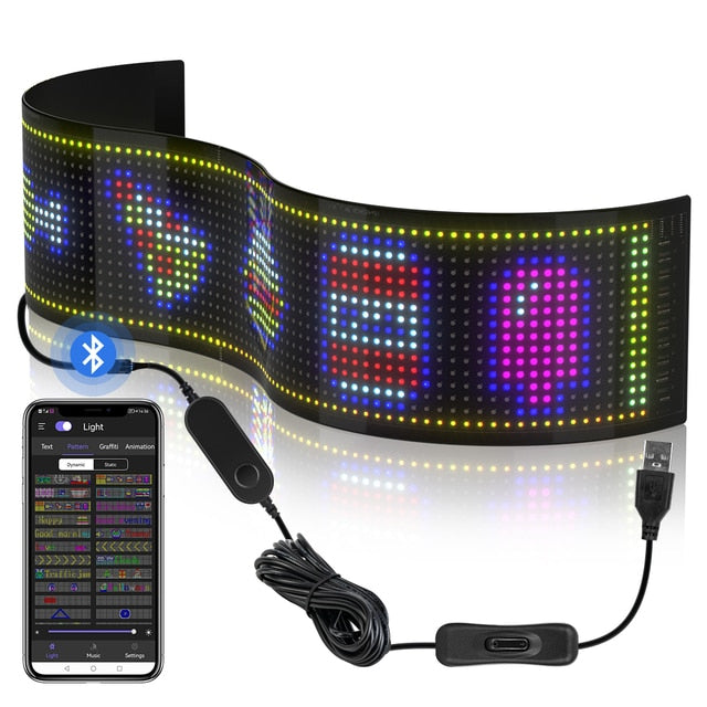 LED Matrix Pixel Panel Bluetooth