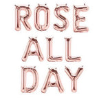 Bride to Be Rose Gold 16" Balloon Banner | Multiple phrases!