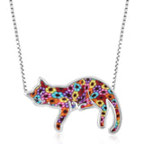Silver Cat Necklace
