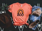 Halloween Boo Shirt, Gnomes Halloween Rainbow shirt