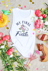 My Final Fiesta | Let's Get Smashed - Mexico Theme Muscle Tanks