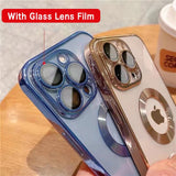 Electroplated Transparent iPhone Case